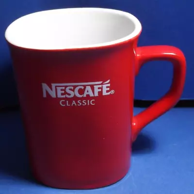 Rare Vintage Nestle NESCAFE Classic Red Coffee Cup/Mug Ceramic 250 Ml / 8 Fl Oz • $15