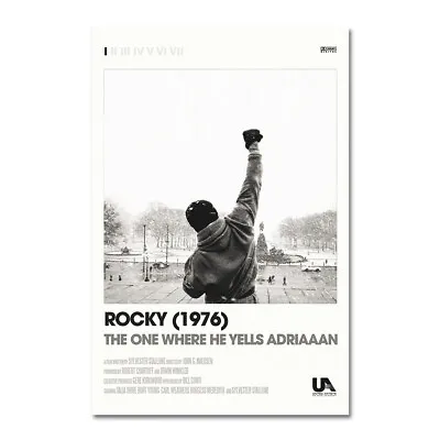 Rocky Movie Film Art Poster Motivational Quote Picture Print Room Wall Decor • $12.65