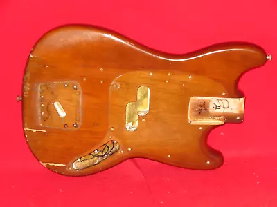 Fender 1975 Brown Mustang Bass Alder Body • $229.05