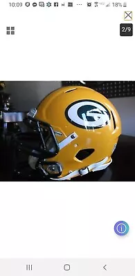 Green Bay Packers Full Size Authentic Revolution Speed Football Helmet - NFL. • $199