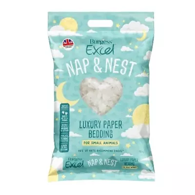 Burgess Excel Bedding For Rabbits & Small Animals Nap & Nest Luxury Paper 750g • £8.99