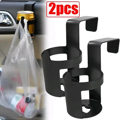 2x Car Parts Door Cup Holder Mount Beverage Drink Bottle Holder Auto Accessories • $7.47