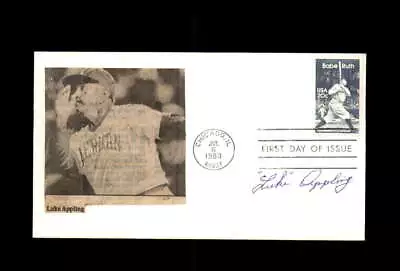 Luke Appling Signed 1983 FDC Babe Ruth Cache First Day Cover Autograph • $14