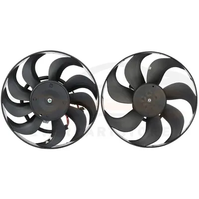 $87.49 • Buy For 2000-02 Audi TT Quattro 2 X Electric Radiator Condenser Cooling Fan Assembly