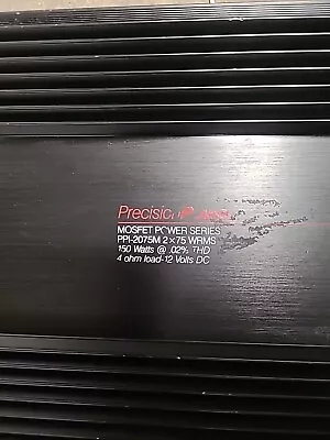 Precision Power PPI 2075M 2 Channel Old School Mosfet Power Series Tested USA • $140