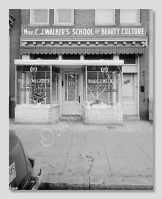 Madam C. J. Walker Beauty School Washington DC C1949 - Vintage Photo Reprint • $8.95