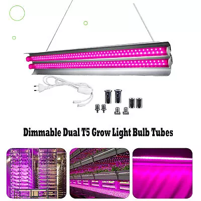 3000W T5 LED Grow Light 2FT Full Spectrum For Indoor Plant Flower Veg Tubes Lamp • $30.99