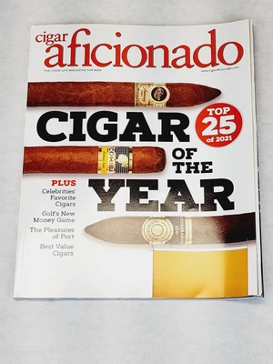 $5.99 • Buy Cigar Aficionado Magazine January/February 2022 Best Of The Year Cohiba Monte