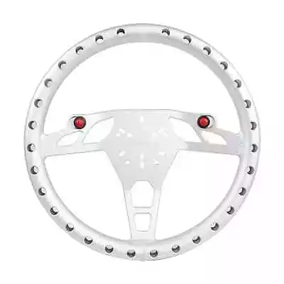 350mm/13.75 Machined Aluminum Vms Racing Ultra Lightweight Race Steering Wheel S • $139.95