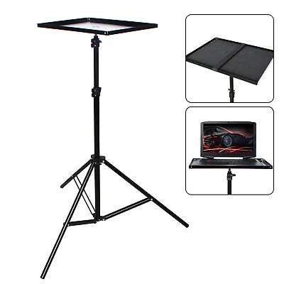 Height Adjustable Projector/Laptop Floor Stand Tall Projector Tripod 69-190cm UK • £27.55