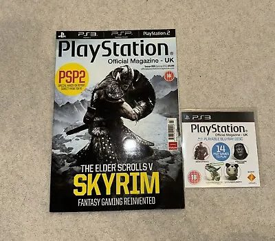 PLAYSTATION Official Magazine UK Issue 55 Spring 2011 (Skyrim Elder Scrolls V) • £5