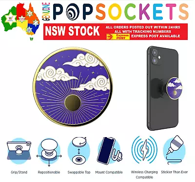 $24.50 • Buy PopSockets Grip Pop Socket Sunburst Gloss Stand Phone Holder Car