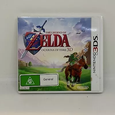 The Legend Of Zelda Ocarina Of Time 3D - Nintendo 3 Ds - Free Shipping Included! • $97.60