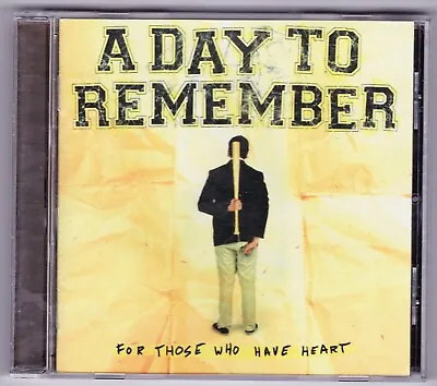 A Day To Remember For Those Who Have Heart Promo CD • $12.45