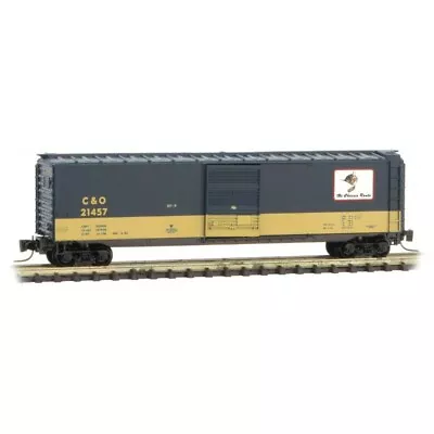 Z Scale Micro-Trains MTL 50500425 C&O Chesapeake Ohio 50' Standard Box Car 21457 • $36.25