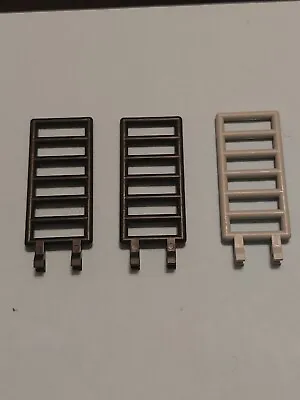 3 X Lego 6020 Bar 7 X 3 With Double Clips (ladder) • $1.58