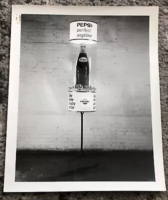 Pepsi Cola Soda Photograph Advertising Lamp Proof Promo 1950's Vintage Old • $221.25