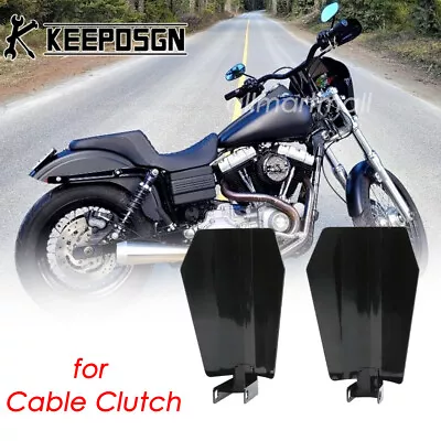 Motorcycle Hand Guards Protector Wind Deflector Shield For Harley Dyna Streetbob • $33.24