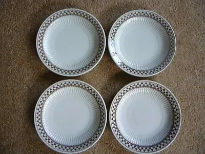 4 Adams Ironstone Sharon Shamrock Side  Plates 7 Inch Diameter • £13.99