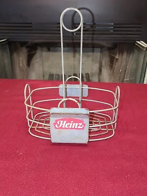 Heinz Restaurant Wire Basket Condiment Caddy Menu Holder • $15
