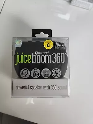 Juice Boom 360 Universal Portable Bluetooth 5W Speaker Compatible With Tablets • £19.95