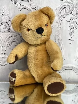 VINTAGE FABULOUS  MERRYTHOUGHT BEAR. Adorable Face With Label. • £24