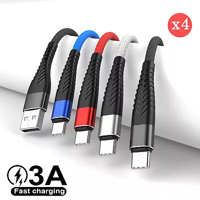 4-Pack Short USB C Charging Cable Car Charger Power Cord 20CM For IPhone 15 Pro • $18.99