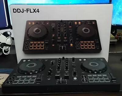 Pioneer DJ DDJ-FLX4 2-Channel DJ Controller - Graphite W/ ORIGINAL BOX • $207.50