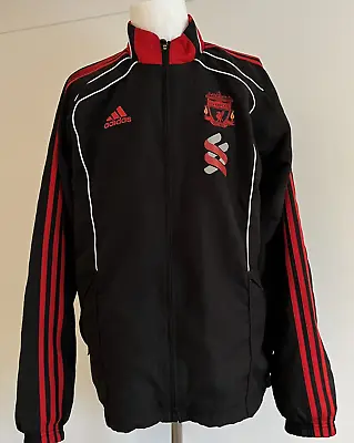 £31.50 • Buy Liverpool LFC Adidas Black Red Track Training Football Jacket Top 2010-11 Large