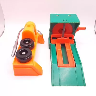 Vintage Garage Lift & Gas Fuel Station For Hot Wheels Matchbox Size Cars • $19