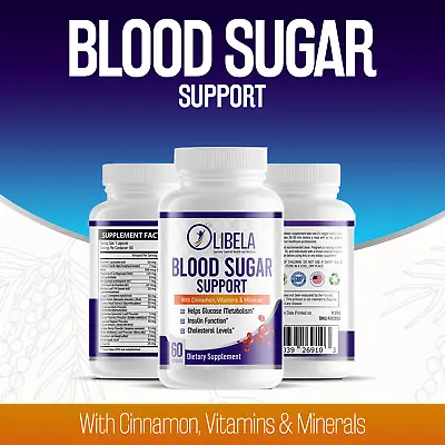 Blood Sugar Support Insulin Glucose Natural Blood Health - USA MADE • $21.97