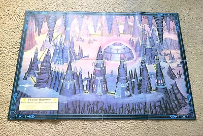 Vintage Dungeons & Dragons House Baenre Map 1992 TSR Poster • $12.64
