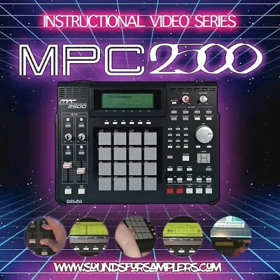 Akai MPC2500 Instructional DVD ( MPC 2500 Tutorial ) • $59