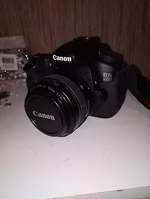 Canon 60D + 50mm 1.4 Lens • $700