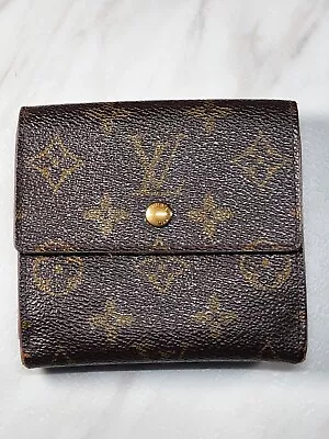 Louis Vuitton Wallet Mens Brown Folded Wallet 3228w • $130