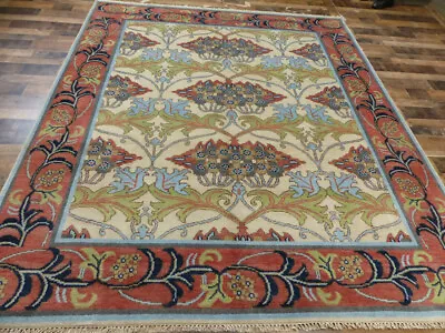 $958.20 • Buy 8'x10' New William Morris Hand Knotted Wool Arts & Crafts Oriental Area Rug