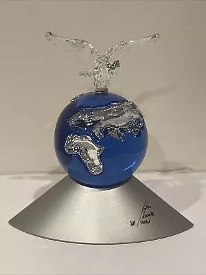 Swarovski Crystal Figurine - CRYSTAL PLANET - Millennium Edition - Signed • £96.51