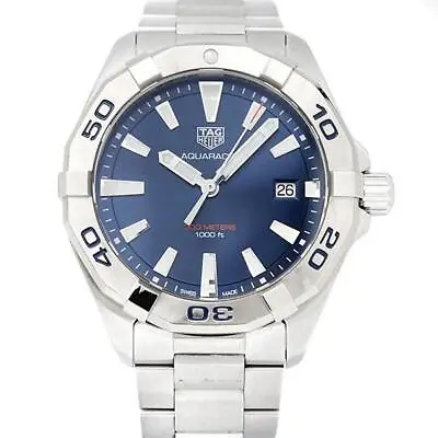 TAG HEUER Aquaracer WBD1112.BA0928 SS 41mm #153 • $884.98