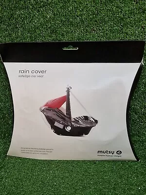 Mutsy Safe2Go Car Seat Raincover Mutsy Safe2go Group 0+ Brand New In Box • £7.99