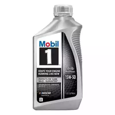 ***NEW*** Mobil 1 Advanced Full Synthetic Motor Oil 15W-50 1 Quart • $13.99