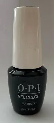 £9.95 • Buy OPI Gelcolor Soak Off Gel Nail Polish In Lady In Black - 7.5ml
