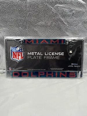 Miami Dolphins NFL Laser Cut License Plate Frame RICO • $29.99