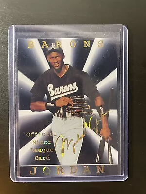 1994 Sports Stars #131 Michael Jordan Barons Minor League Baseball Card • $0.99