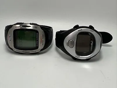 LOT Of 2 Digital Sports Watches Sharp Shp2061 Bowflex Pulse UNTESTED • $23.99