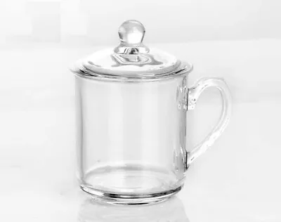 £9.07 • Buy 2 X Best Gift Coffee Mugs, 380ml With Lid Coffee Mugs Heat-resistant Glass