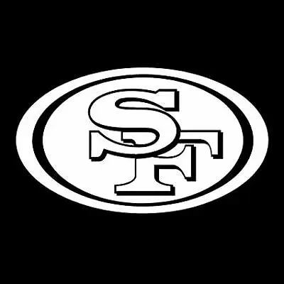 SF 49ers  NFL Vinyl Decal Sticker For Car Truck Window (2 Decals)  • $10.99