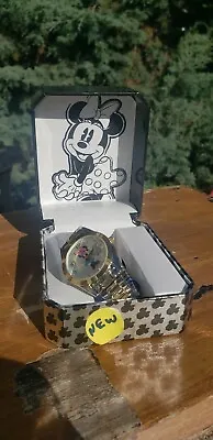 Disney Women's Minnie Mouse Gold Silver Watch • $14.99