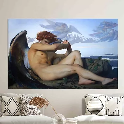 Fallen Angel Alexandre Cabanel Classic Fine Art Original Print Large Art • $9