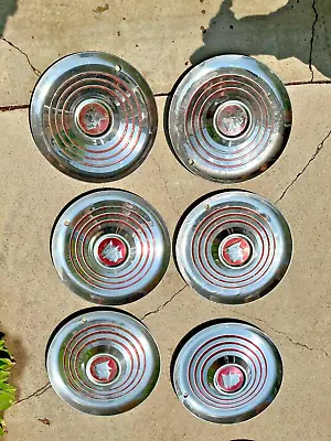 1953 Mercury 15  Wheel Covers Hubcaps Lot Of 6 • $200