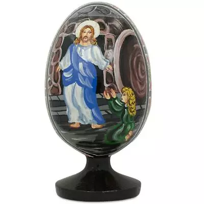 Maria Magdalena Before Jesus Christ Easter Egg Figurine 4.75 Inches • $37.40